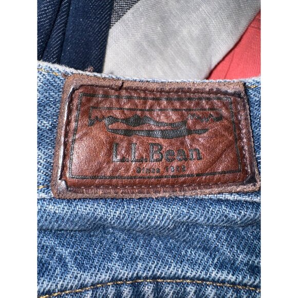 L.L.Bean Fleece Lined Relaxed Fit Jeans 36 Work Hunting Outdoor Cold weather - Picture 4 of 6